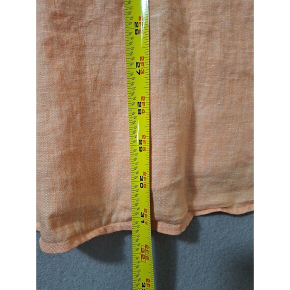 Brooks Brothers Shirt Men Madison Fit XL 100% Irsh Linen Long Sleeve Casual 1818 - Picture 5 of 6